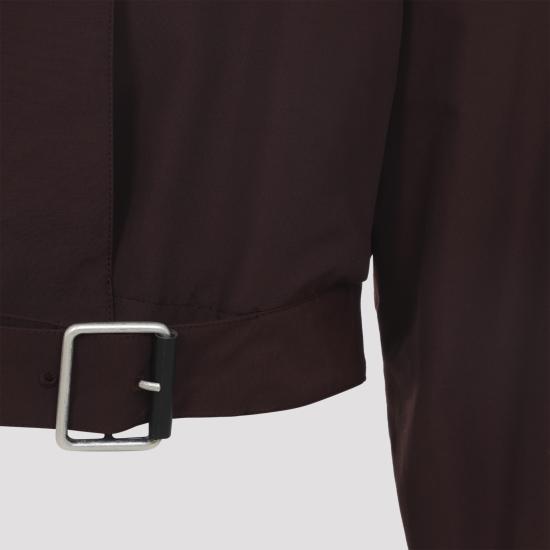 26SS 로에베 트렌치 코트 S359Y02XEH 7110 BURGUNDY - LOEWE