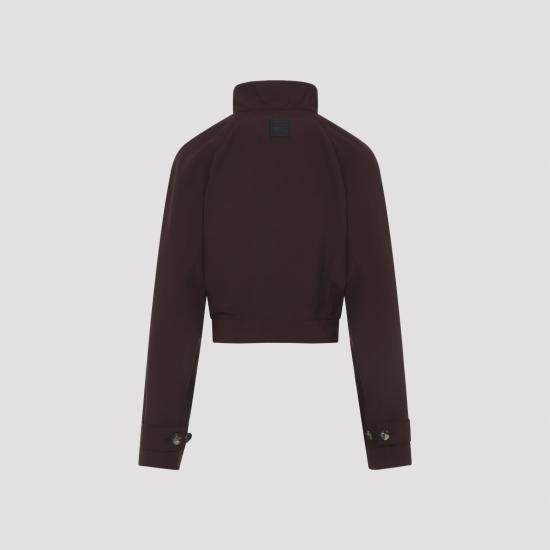 26SS 로에베 트렌치 코트 S359Y02XEH 7110 BURGUNDY - LOEWE