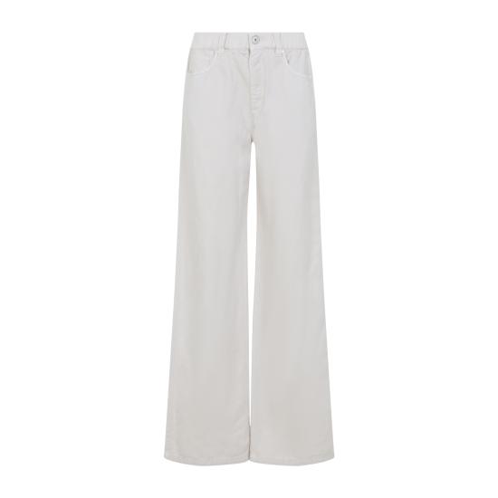 26SS 브루넬로 쿠치넬리 스트레이트 팬츠 ML996P4053 C8739 CHALK - BRUNELLO CUCINELLI