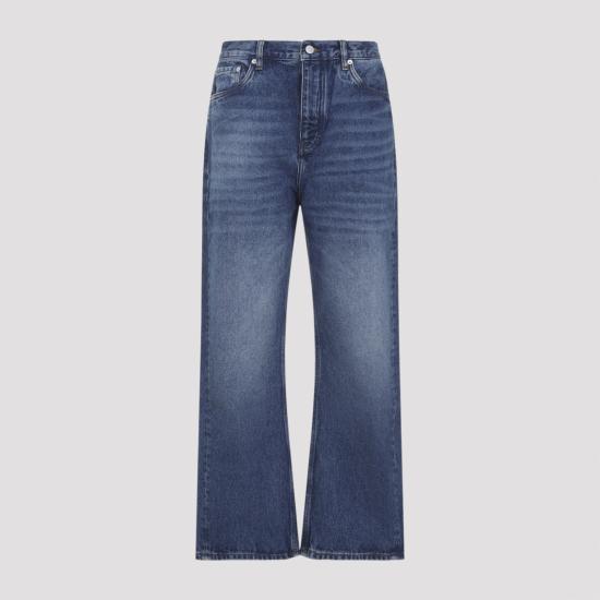 26SS 스튜디오 니콜슨 스트레이트 팬츠 DENJOSNW1639 WORN WASH INDIGO - STUDIO NICHOLSON