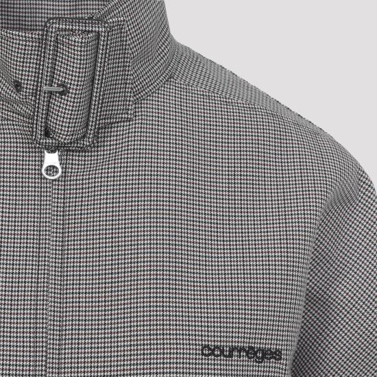 26SS 쿠레쥬 봄버 자켓 126CBL334WO0145 9925 NATURAL RED BLACK - COURREGES