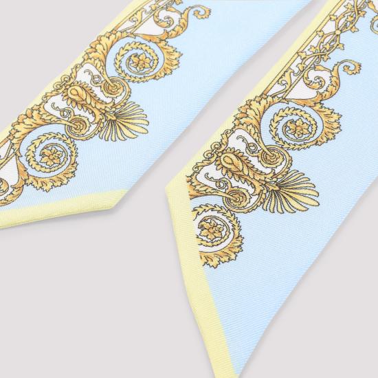 26SS 베르사체 머플러/스카프 IBA0005 1A17059 5Y580 PALE YELLOW 95 PASTEL BLU - VERSACE