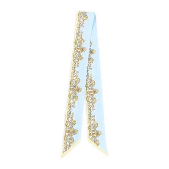 26SS 베르사체 머플러/스카프 IBA0005 1A17059 5Y580 PALE YELLOW 95 PASTEL BLU - VERSACE