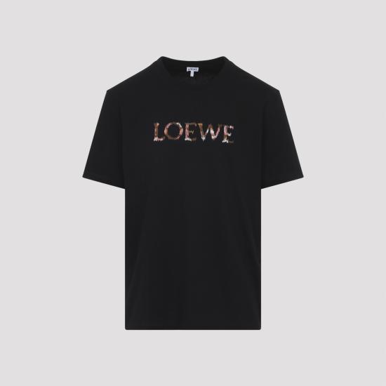 26SS 로에베 반팔 티셔츠 H526Y22XCM 1100 BLACK - LOEWE