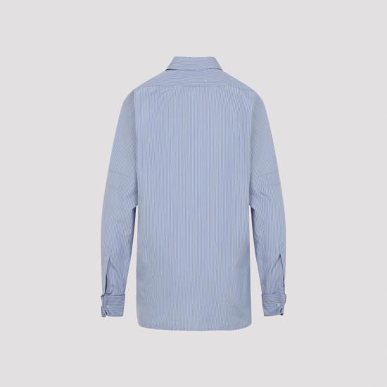 26SS 마르지엘라 셔츠 S51DT0030 M35718 001F LIGHT BLUE GREY - MAISON MARGIELA