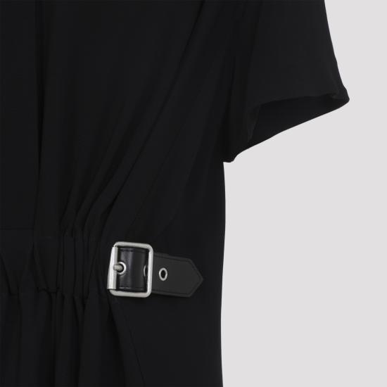 26SS 로에베 미디 원피스 S540Y09XTW 1100 BLACK - LOEWE