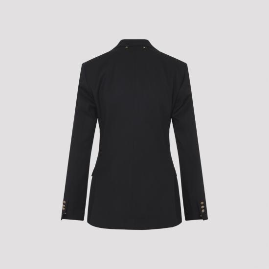 26SS 골든구스 더블 브레스트 블레이저 GWP00829 P001521 90100 BLACK - GOLDEN GOOSE
