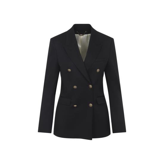 26SS 골든구스 더블 브레스트 블레이저 GWP00829 P001521 90100 BLACK - GOLDEN GOOSE