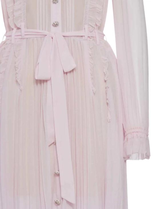 26SS 셀프 포트레이트 롱 원피스 RS26034MP PINK - SELF PORTRAIT