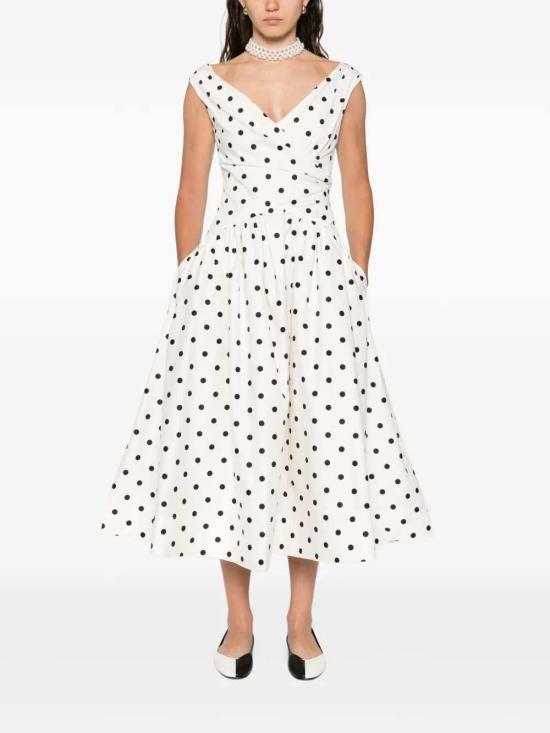 26SS 셀프 포트레이트 롱 원피스 RS26209MC CREAM - SELF PORTRAIT