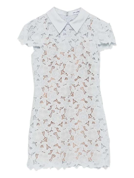 26SS 셀프 포트레이트 미디 원피스 RS26171SBL BLUE