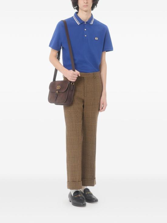 26SS 발렌티노 가라바니 폴로 티셔츠 VMH01K AQKB01 Blue - VALENTINO GARAVANI