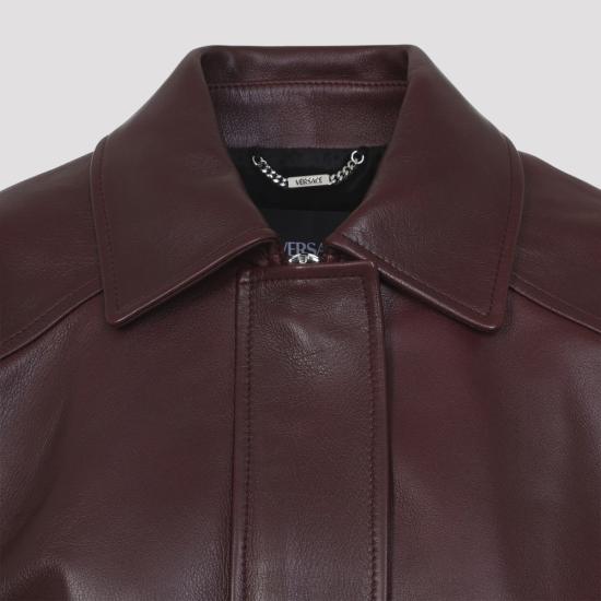 26SS 베르사체 가죽 자켓 1022813 1A16885 130 RED - VERSACE