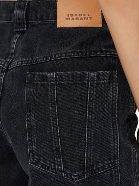 26SS 이자벨마랑에뚜왈 데님 숏팬츠 SH0274FA D1H02E 02FK FADED BLACK - ISABEL MARANT ETOILE