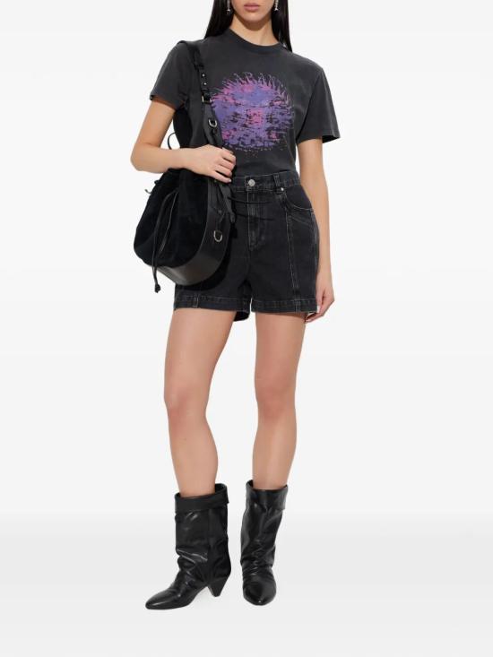 26SS 이자벨마랑에뚜왈 데님 숏팬츠 SH0274FA D1H02E 02FK FADED BLACK - ISABEL MARANT ETOILE