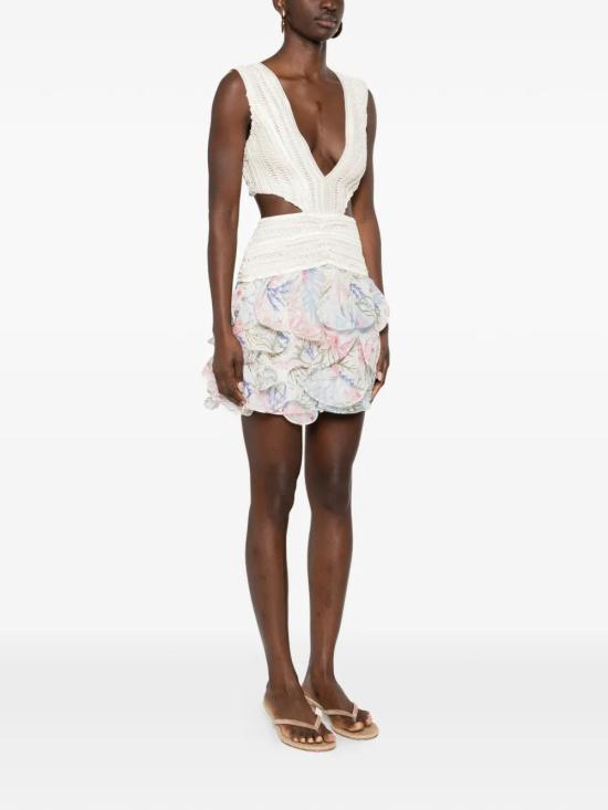 26SS 팻보 숏 원피스 VEC32987OFFWHITE White - PATBO