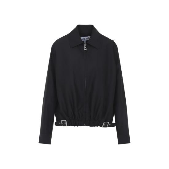 26SS 로에베 봄버 자켓 S540Y02XC8 1100 Black