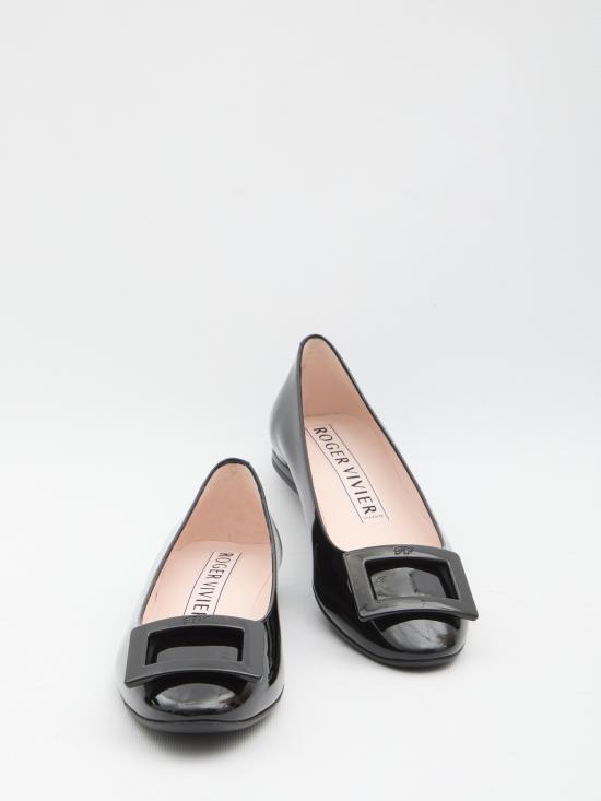 26SS 로저비비에 플랫 슈즈 RVW66834910 BLACK - ROGER VIVIER