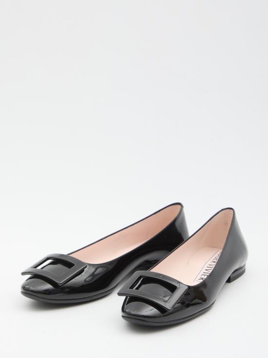 26SS 로저비비에 플랫 슈즈 RVW66834910 BLACK - ROGER VIVIER