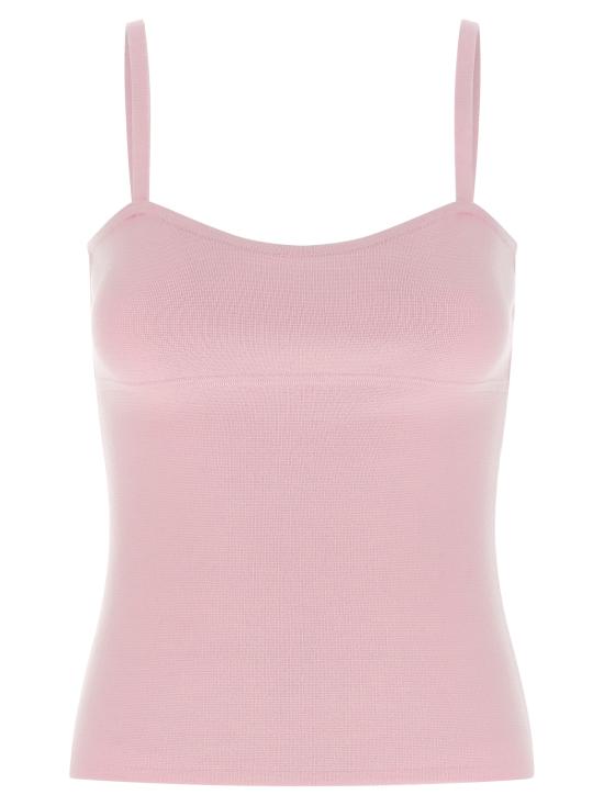 26SS 막스마라 민소매 티셔츠 2611361181600014 Pink