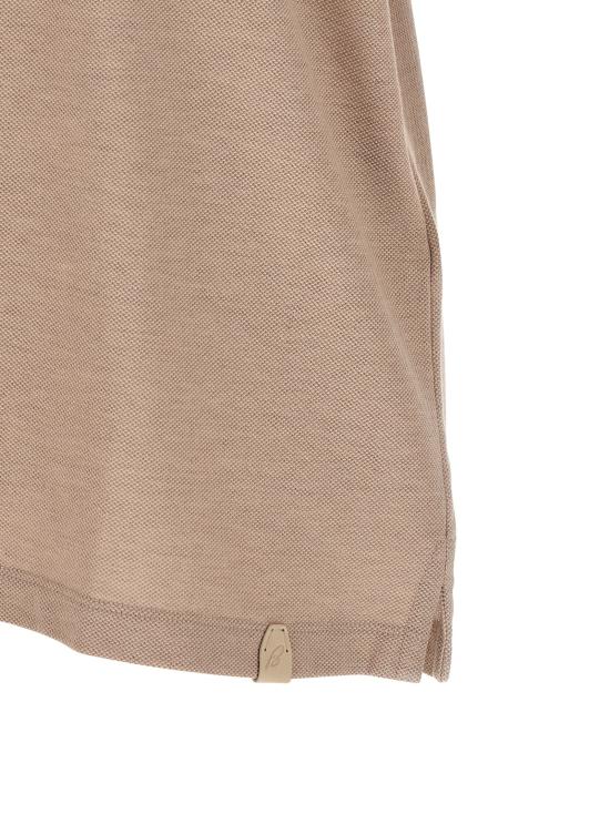 26SS 브리오니 폴로 티셔츠 UJSZ0LPA6279995 Beige - BRIONI