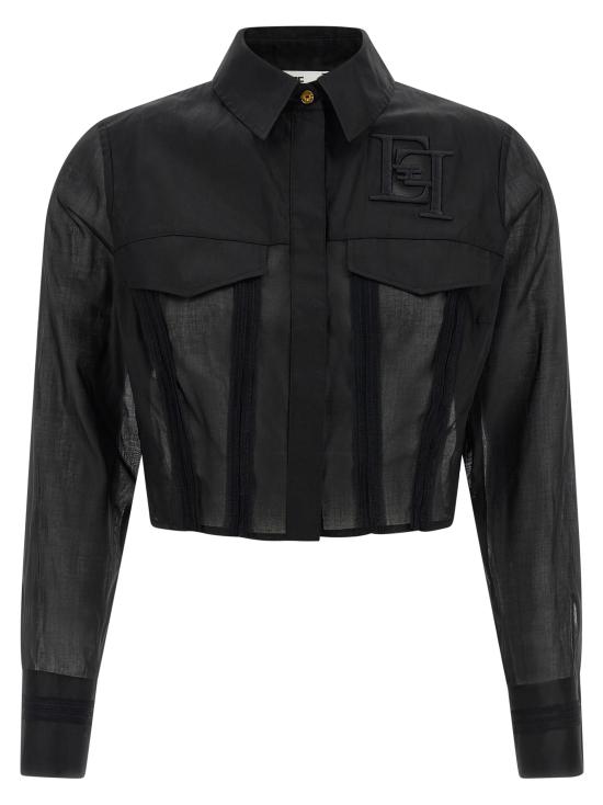 26SS 엘리자베타프랜치 블라우스 CA12661E2110 Black