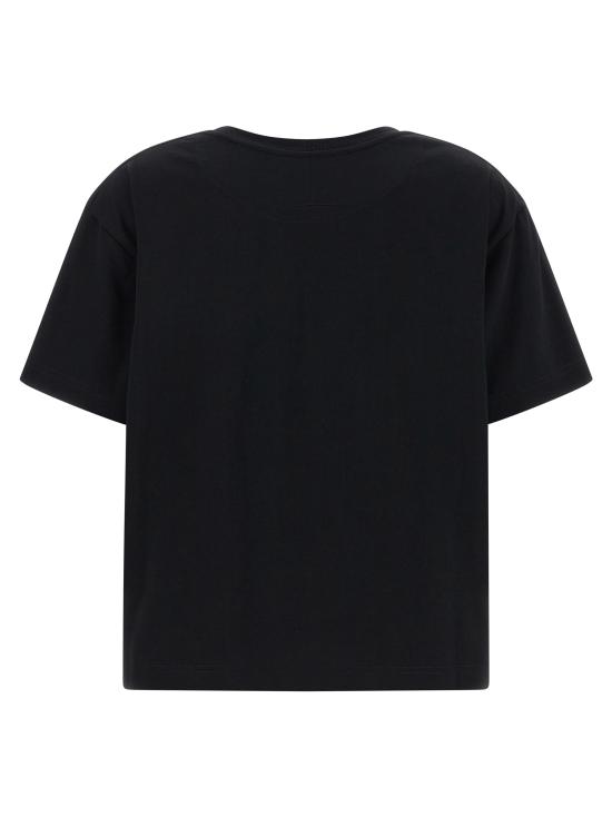 26SS 알렉산더 맥퀸 반팔 티셔츠 858340QZAQP0901 White Black - ALEXANDER MCQUEEN