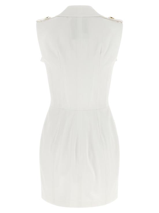 26SS 엘리자베타프랜치 숏 원피스 AB92861E2360 White - ELISABETTA FRANCHI