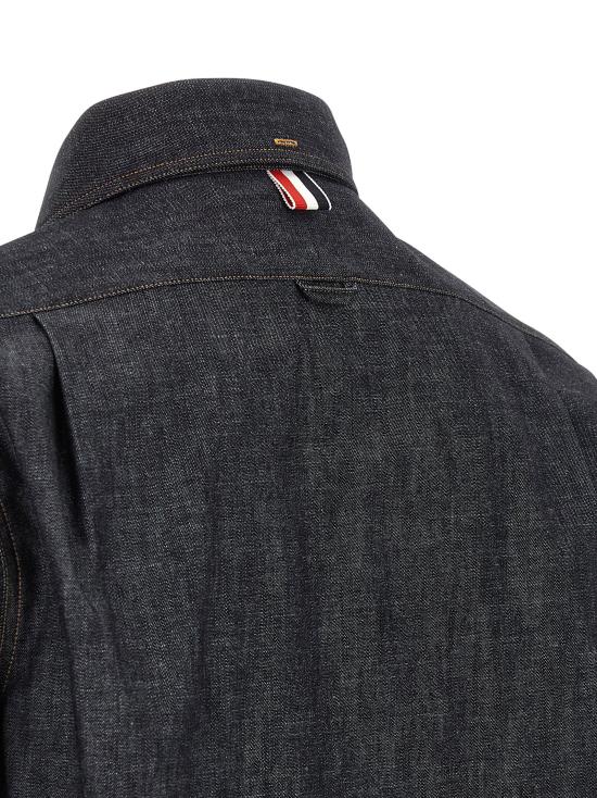 26SS 톰브라운 긴팔 셔츠 MWL435SF1105415 Blue - THOM BROWNE