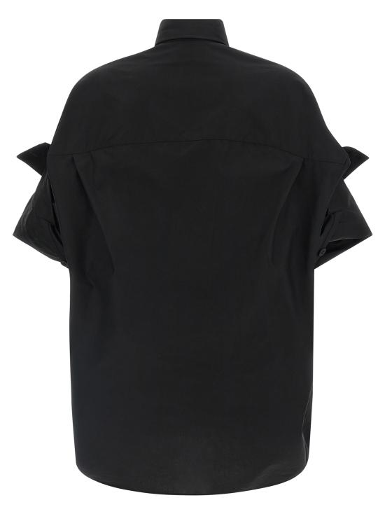 26SS 발렌시아가 블라우스 834033TNM601000 Black - BALENCIAGA