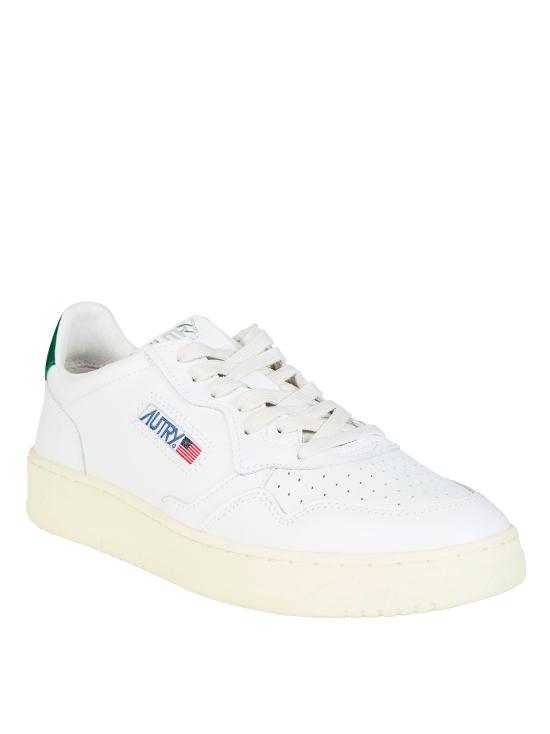 26SS 오트리 메달리스트 로우 스니커즈 AULMLL20 WHTGREEN BIANCO - AUTRY