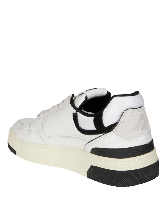 26SS 오트리 CLC 레더 스니커즈 ROLMMM04 WHTBLK BIANCO - AUTRY