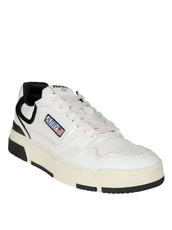 26SS 오트리 CLC 레더 스니커즈 ROLMMM04 WHTBLK BIANCO - AUTRY