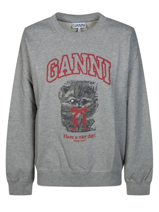 26SS 가니 키티 스웨트셔츠 A1060016 920 GRIGIO
