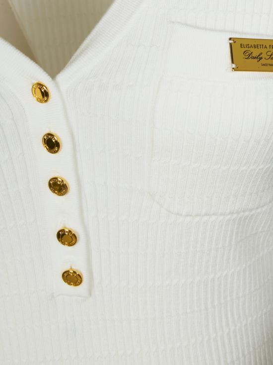 26SS 엘리자베타프랜치 스웨터 MK86B61E2 360 BEIGE - ELISABETTA FRANCHI