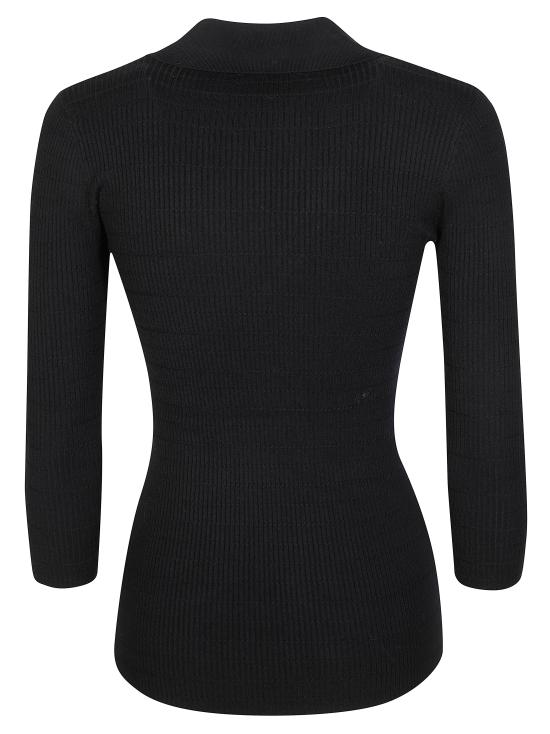 26SS 엘리자베타프랜치 스웨터 MK86B61E2 110 NERO - ELISABETTA FRANCHI