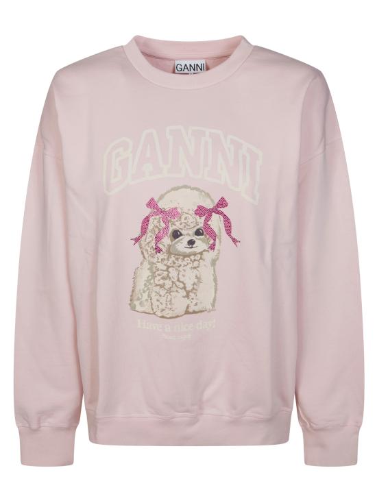 26SS 가니 푸들 스웻셔츠 A1060026 868 ROSA