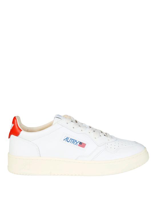 26SS 오트리 메달리스트 로우 스니커즈 AULMTB03 WHTSORAN BIANCO