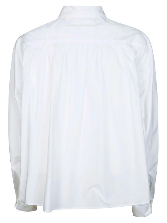 26SS [키즈] MM6 메종마르지엘라 셔츠 M60503 MM014 M6100 BIANCO - MM6 MAISON MARGIELA