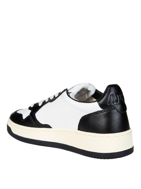 26SS 오트리 메달리스트 로우 스니커즈 AULWWB01 WHTBLK BIANCO - AUTRY