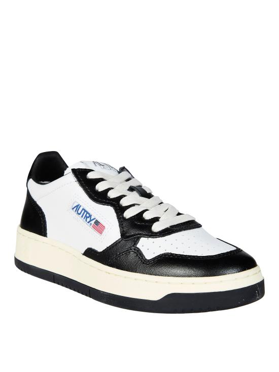 26SS 오트리 메달리스트 로우 스니커즈 AULWWB01 WHTBLK BIANCO - AUTRY