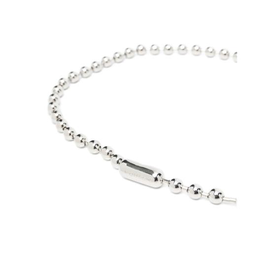 26SS 알렉산더 맥퀸 레귤러 벨트 857703 J16SP 1496 SILVER WHITE - ALEXANDER MCQUEEN