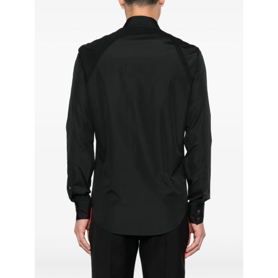 26SS 알렉산더 맥퀸 긴팔 셔츠 851803 QNAAD 1000 BLACK - ALEXANDER MCQUEEN