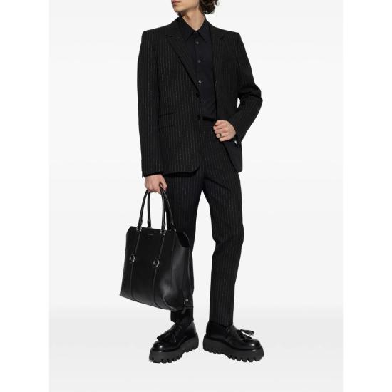 26SS 알렉산더 맥퀸 긴팔 셔츠 828170 QNAAB 0506 BLACK - ALEXANDER MCQUEEN