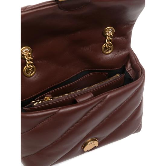 26SS 핑코 숄더백 100039 A0F2 R49Q BROWN - PINKO