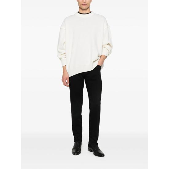 26SS 돌체앤가바나 스트레이트 팬츠 GY07CD G8OW8 S9001 BLACK - DOLCE & GABBANA