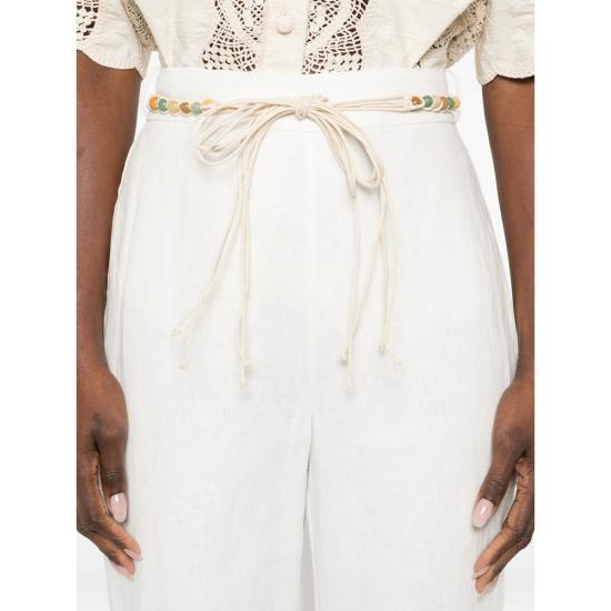 26SS 짐머만 팔라초 팬츠 5797PRS262 IVORY WHITE NEUTRALS - ZIMMERMANN