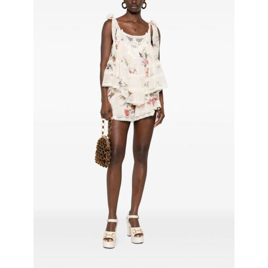 26SS 짐머만 블라우스 5582TRS264 VANIL NEUTRALS - ZIMMERMANN