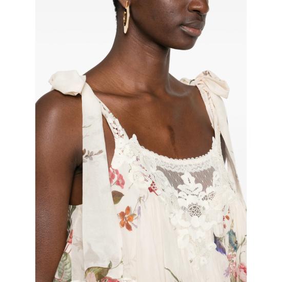 26SS 짐머만 블라우스 5582TRS264 VANIL NEUTRALS - ZIMMERMANN