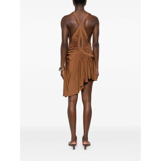 26SS 크리스토퍼에스버 숏 원피스 25043507 RUSSE BROWN - CHRISTOPHER ESBER